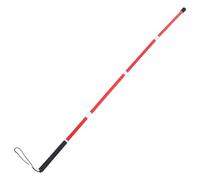 Toyvian Bastón Plegable con Cinta Reflectante 4 Secciones Rojo de Aleación de Aluminio Bastón Guía Plegable para Personas Ciegas para Uso Interior y Exterior