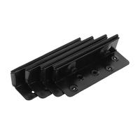 Toyvian Bisagra Metálica Reforzada para Cama 6 Pulgadas, Soporte Multifuncional para Base y Gancho de Madera, Accesorio Estable para Cabecero, Pie y Laterales, Instalación Sencilla, Uso