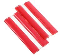 Toyvian Bisagras Pack de 2 Unidades Pequeñas de Acrílico Rojo Autoadhesivas o Diseño de Doble Cara para Puertas de Armarios y Muebles para Uso en Cocina o Nevera Uso en Cocina Nevera