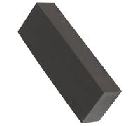 Toyvian Bloque de Madera de Ébano Negro para Instrumentos Musicales Mango DIY Superficie Lisa para Guitarra Decoración Artesanal