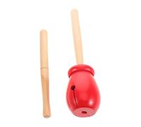 Toyvian Bloques De Ritmo De Madera Instrumento Musical De Percusión Mano Adecuado Para Principiantes y Profesionales