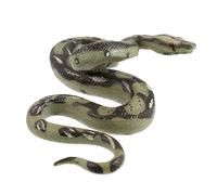 Toyvian Boa de Juguete Realista - Figura de Serpiente de Goma de 14 Cm, Accesorio de Broma Espeluznante para Halloween, Día de Los Inocentes, Accesorio Engañoso para Jardín, Decoración para