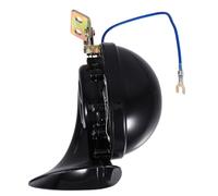 Toyvian Bocina de Caracol Metálica para Coche y Moto Tono Único Potente Claxon Eléctrico para Vehículos Pequeños y ATV Instalación Sencilla Sonido Claro y Fuerte