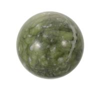 Toyvian Bola de Cristal de Jade Natural 4-5 Cm Pulida para Decoración Feng Shui, Adorno Verde de Piedra de Cristal Redondo Adecuado para Meditación y Ambiente de Prosperidad en Hogar