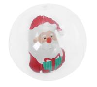 Toyvian Bola Navideña Inflable de PVC para Decoración Exterior para Patios y Jardines CREA un Ambiente Festivo Celebraciones Navideñas
