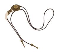 Toyvian Bolo Tie Vintage con Colgante Diente Collar Estilo Occidental para Hombre y Mujer Cadena Suéter Boho Versátil Accesorio Cuello Western para Uso Diario