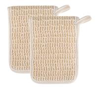 Toyvian Bolsa de Jabón de Algodón y Lino Función de Producir Espuma Rica 2 Piezas y Almacenamiento Práctico para Baño y Lavado Facial