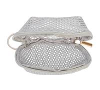 Toyvian Bolsa de Malla Portátil Material de Tela de Malla Fácil de Llevar para Esponjas de Maquillaje Adecuado para Uso al Aire Libre y Almacenamiento de Llaves
