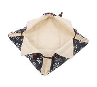 Toyvian Bolsa De Tetera Portátil Cordón Ajustable, Gran Tamaño, Tela Resistente, Protección contra Arañazos, Adecuado para Juegos De Té Kung Fu y Viajes, 1 Unidad