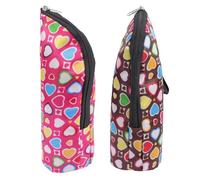 Toyvian Bolsa Isotérmica para Biberones de Ñiño en Poliéster, Resistente y Fácil de Transportar, Adecuado para Padres Durante el Viaje Compras, Pack de 2 Unidades