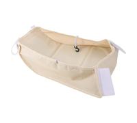 Toyvian Bolsa Organizadora para Cochecito de Ñiño Gran Capacidad y Tela Oxford Resistente, Diseño Moderno y Beige, Adecuado para Compras y Viajes
