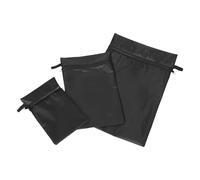 Toyvian Bolsa para Pañales de Ñiño Negra 3 Piezas 225X15Cm 20X30Cm 28X40Cm Organizador de Pañales Resistente de Tela Oxford para Viaje Cochecito y Guardería