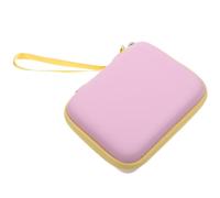 Toyvian Bolsa para Púas de Guitarra Portátil Tamaño Compacto en PU Color Rosa Sakura Cremallera, Estuche Organizador para Accesorios de Guitarra Clásica y Eléctrica, Adecuado para Músicos