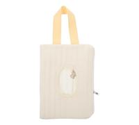 Toyvian Bolsa Porta Toallitas Húmedas para Bebés con Diseño Bordado, Acolchada de Algodón, Portátil y Práctica para Paseos Diarios y Guardería