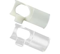 Toyvian Boquilla para Flauta Travesera 2 Piezas, Cabezal de Repuesto para Flauta C/d, Accesorios Musicales Duraderos, Ayuda para Soplar, Adecuado para Principiantes y Práctica