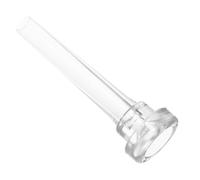 Toyvian Boquilla para instrumento de viento de metal para principiantes y boquilla de repuesto de ABS ligera y resistente, rendimiento estable para práctica y presentación