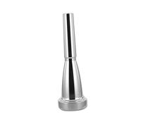 Toyvian Boquilla Para Trompa Francesa Plateada De Metal Duradero Para Instrumento Musical De Viento, Embocadura Flexible Borde Interior Estrecho y Copa En Forma De v Para Sonido Armónico