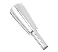 Toyvian Boquilla para Trompeta Profesional Pequeña Modelo Cónico Plateada para Trompeta Accesorio de Instrumento Musical de Latón Repuesto Adecuado para Músicos y Principiantes