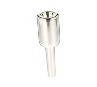 Toyvian Boquilla Plateada Reemplazo de Trompeta para Instrumentos Musicales para Principiantes Compatible Tocaboca Boquilla Trompeta Material Metalico y Forma Redonda