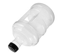 Toyvian Botella de Agua Asa Contenedor Portátil de Agua Mineral Transparente para Camping y Senderismo para Emergencias y Almacenamiento Casa