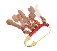 Toyvian Broche de Seguridad para Ñiño Metálico Imperdible Multifunción para Pañal Accesorio Portátil para Ropa Delicada de Recién Nacido Cierre Seguro para Mamás y Bebés Uso Diario