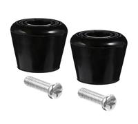 Toyvian Cabezal de Freno para Patines de Doble Pastillas de Freno Negras Tornillos Accesorio Resistente para Patinaje Línea Mejora Frenado y Reduce Ruido Juego de 4 Color Aleatorio