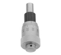 Toyvian Cabezal de Micrómetro de Acero Inoxidable Punta Resistente a Rayaduras y Ajuste de Precisión para Herramientas de Medición en Taller Mecánico