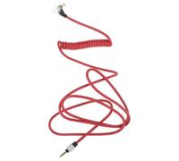 Toyvian Cable de Instrumento Profesional 3,5 Mm a 6,5 Mm Rojo 1,5 M Cable de Guitarra Eléctrica Conector de Resorte para Amplificador y Equipo de Audio para Escenario y Estudio