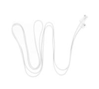 Toyvian Cable de Línea Fija para Teléfono Blanco de 4 Conductores Conector Rj11 6p4c a Rj45 8p8c, Material de Cobre y Pvc para Uso en Oficina o Hogar