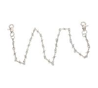 Toyvian Cadena de Pantalones Punk Femeninos de Metal para Jeans y Shorts, Accesorio de Cintura para Personalizar Estilo Hip Hop en Eventos Urbanos