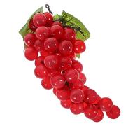 Toyvian Cadena Fruta Falsa Modelo De Comida Falsa Modelo De Fruta De Simulación Uvas Falsas Modelo De Fruta Realista Uvas Realistas Uva Falsa Espuma Brochetas De Frutas Adornos
