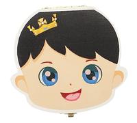 Toyvian Caja De 2 Piezas Caja De Colección Contenedor Conmemorativo Del Bebé Soporte De Almacenamiento De Para Niños Titular De Los Niños De Recuerdo De Bebé Aleación