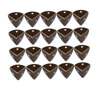 Toyvian Caja De 40 Piezas Esquina De La Caja De Madera Esquinas De Polvo Para Escaleras Esquina De Muebles Baúl De Madera Protector De Esquina De Caja De Madera Joyero Armario Planchar