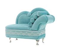 Toyvian Caja De Almacenamiento De Joyas Modelo De Sofá Muebles Para Miniatura Joyero Decorativo Para Sala De Estar y Dormitorio