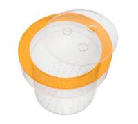 Toyvian Caja de Cría Acrílica Transparente para Acuario 150mm, Divisor de Pecera y Caja de Aislamiento Flotante para Incubar Peces, Ventilación para Alevines y Uso en Tanque de Cría