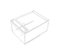 Toyvian Caja De Cría para Reptiles Alimentador De Acrílico Transparente Fácil De Observar Resistente para Arañas Tortugas Serpientes Relación -Precio