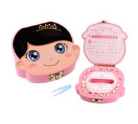 Toyvian Caja de Madera como Recuerdo Especial para Guardar Dientes de Leche Almacenamiento Dental y Preservación Permanente y Lanugo de Ñiño