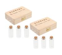 Toyvian Caja De Recuerdo Primer Corte De Cabello y Cordón Umbilical Caja De Conservación Cabello Fetal y Cordón Umbilical De Almacenamiento Para Recién Nacidos y Recuerdo Del Corte De