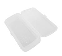 Toyvian Caja Esterilizadora para Herramientas de Uñas Transparente Doble Capa Organizador Compacto para Manicura y Remojo Estuche de Almacenamiento Profesional para Salón y Uso