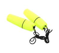 Toyvian Caja Seca para Playa 2 Piezas, Contenedor Estanco Plástico Amarillo, Pequeño Tamaño, Hermético, Resistente al Agua y Arena, Compacto para Deportes Acuáticos y Snorkel