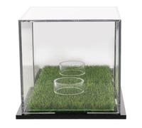 Toyvian Caja Transparente para Pelotas de Golf de Acrílico Resistente Soporte Exhibidor con Tapa Fácil Acceso Organizador Compacto para Almacenamiento y Decoración de Golfistas