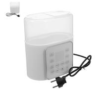 Toyvian Calentador de Biberones Doble Portátil con Control de Temperatura Constante Adaptador para Leche Materna y Fórmula Calentamiento Rápido y Higiénico para Viajes Compatible Biberones