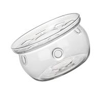 Toyvian Calentador de Té Base de Vidrio de Borosilicato Soporte Calefactor Antideslizante para Tetera Accesorio para y Calentador de Velas Casa