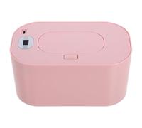 Toyvian Calentador de Toallitas Húmedas para Bebés Caja Dispensador con Termostato Seguro Rosa Gran Capacidad Pañuelos para Cuidado Delicado Infantil