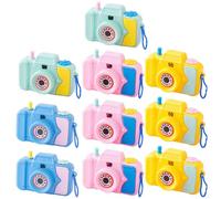 Toyvian Cámara de Juguete de Proyección para 10 Piezas de Plástico Abs Cuadrada Creativa y Divertida para Mejorar Inteligencia Color Aleatorio