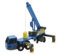Toyvian Camión Grúa Telescópica De Juguete De Vehículo De Ingeniería para Imaginación y Habitaciones Infantiles Refuerza Coordinación Mano- y Habilidades De Resolución De Problemas