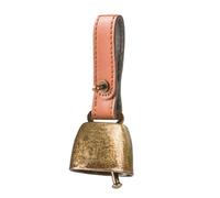 Toyvian Campana de Hierro para Perro 35mm Campanita Colgante Color Bronce Antiguo para Entrenamiento y Decoración Mascotas Accesorio Durable para Perros Pequeños