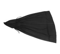 Toyvian Capa Negra para Halloween de Tela Suave y Confiable, Accesorio de Disfraz para Fiesta y Cosplay, Capa de 90cm Capucha para Hombre y Mujer