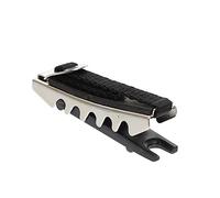 Toyvian Cejilla Guitarra de Plástico Negra Práctica y Conveniente para Ukulele y Banjo, Accesorio Adecuado para Cambiar el Tono y Afinar Instrumentos