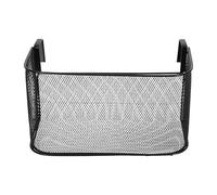 Toyvian Cesta Colgante de Hierro para Mesita de Noche Cesta de Almacenamiento de Metal para Dormitorio para Organizar Libros y Objetos el Cabecero Cama